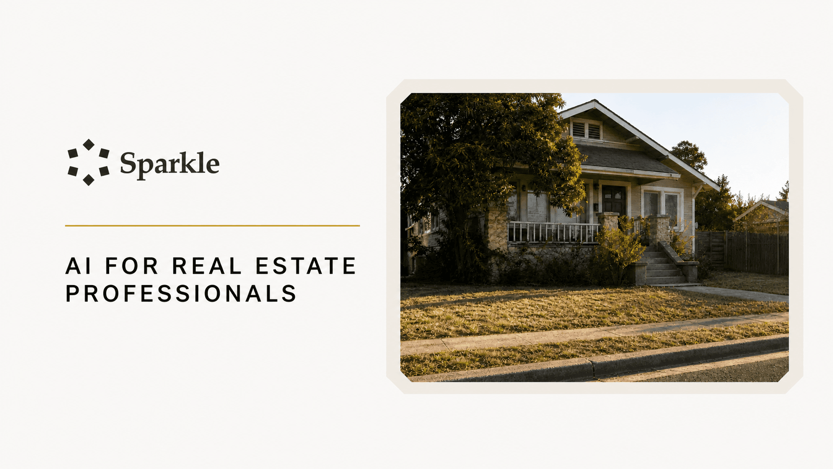 Couverture Sparkle pour une solution IA destinée aux professionnels de l’immobilier